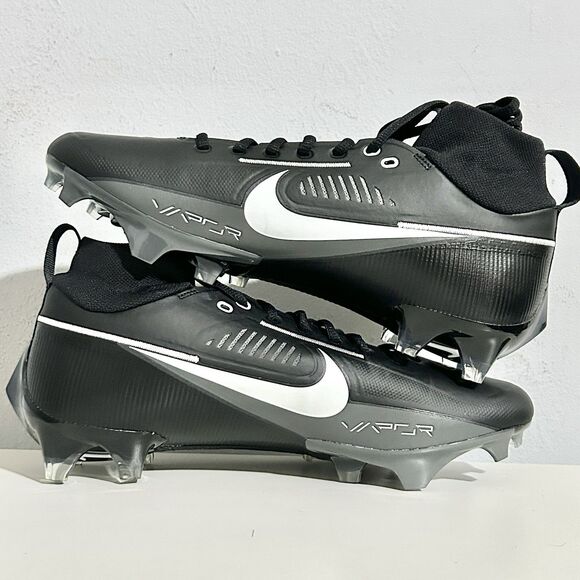 Nike Vapor Edge Pro 360 2 TB Promo “Black Iron Grey” Men Size 10 Football Cleats main image 4